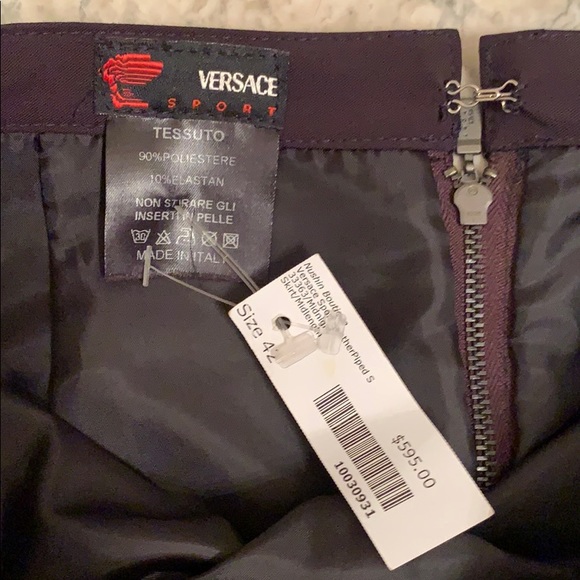 Chic technical and vegan leather skirt - Picture 4 of 5